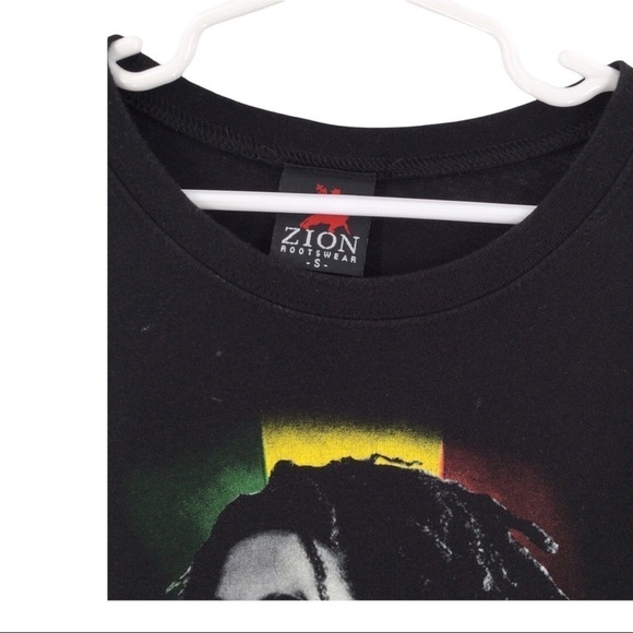 Bob Marley Graphic Portrait Tee 2006 Zion Root Wear - Picture 7 of 9